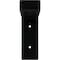 Ekena Millwork Steel Truss Shelf Bracket, Powder Coated Black 2"W x 6"D x 6 1/4"H BKTM02X06X06TSPBL - alternate 9